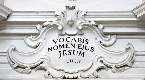 vocabis nomen ejus jesus